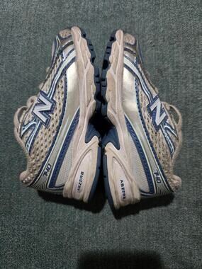 New Balance 740 Bungee Lace Toddler 'Ice Blue', Size 6 C